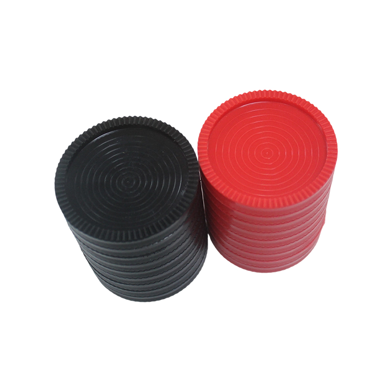 Quân cờ caro nhựa đỏ đen