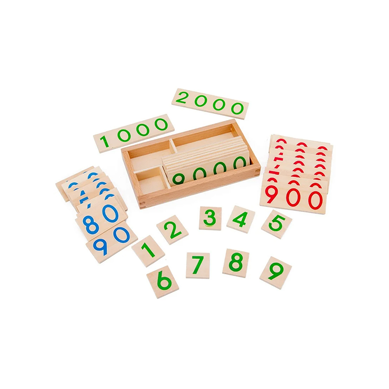 Bộ mô-đun số học Montessori bằng gỗ