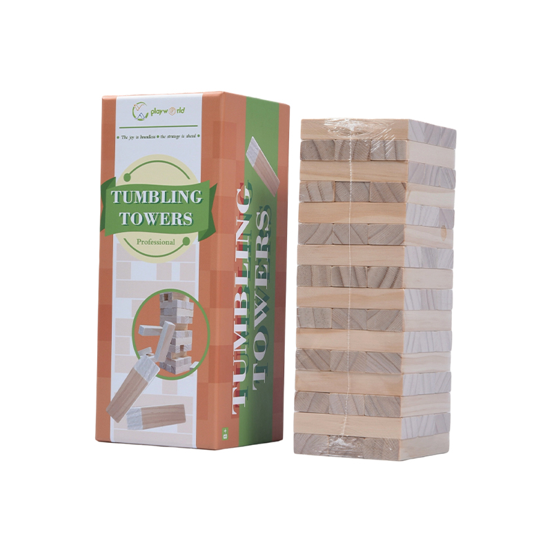 Bộ tháp nhào lộn bằng gỗ 48 khối