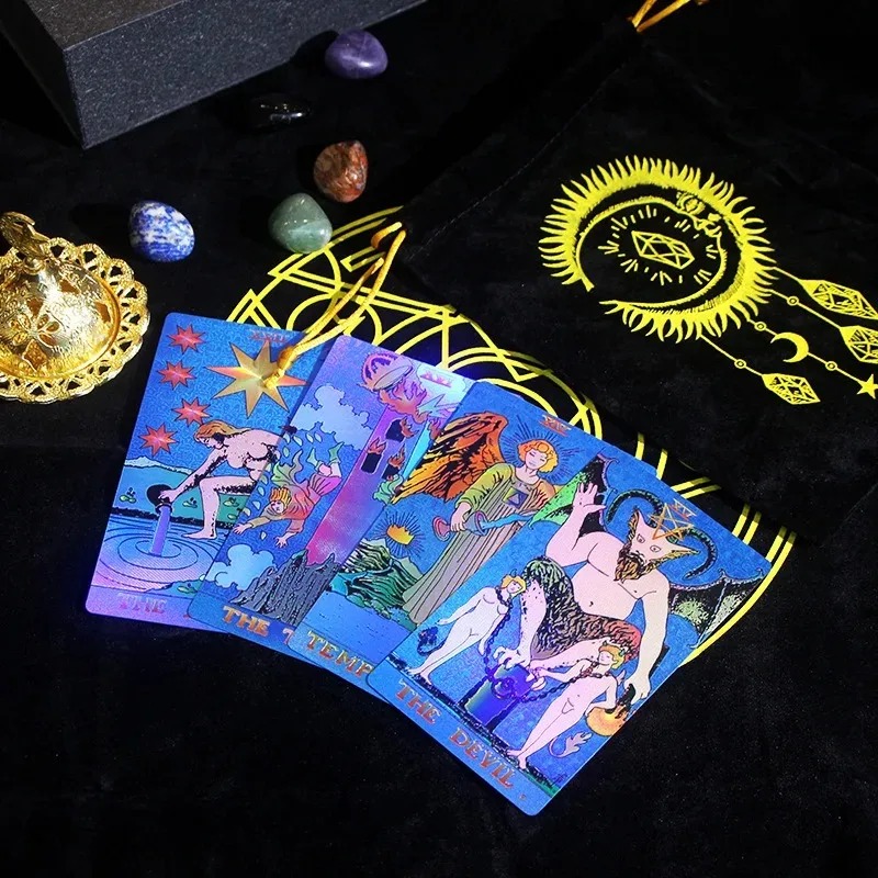 Phiên bản sưu tập theo chủ đề cung hoàng đạo - Mystic’s Treasure Tarot & Crystal Set