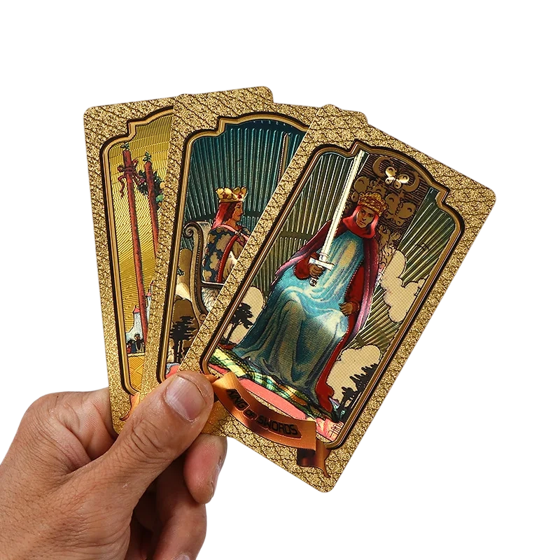 Bộ Bài Tarot Lá Vàng Cao Cấp
