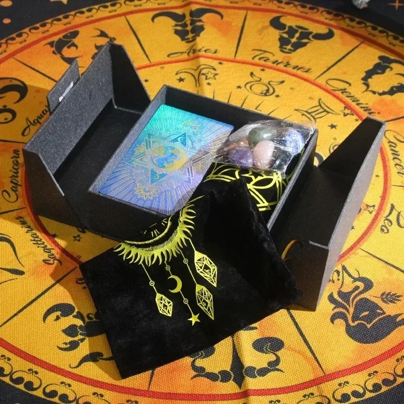 Phiên bản sưu tập theo chủ đề cung hoàng đạo - Mystic’s Treasure Tarot & Crystal Set