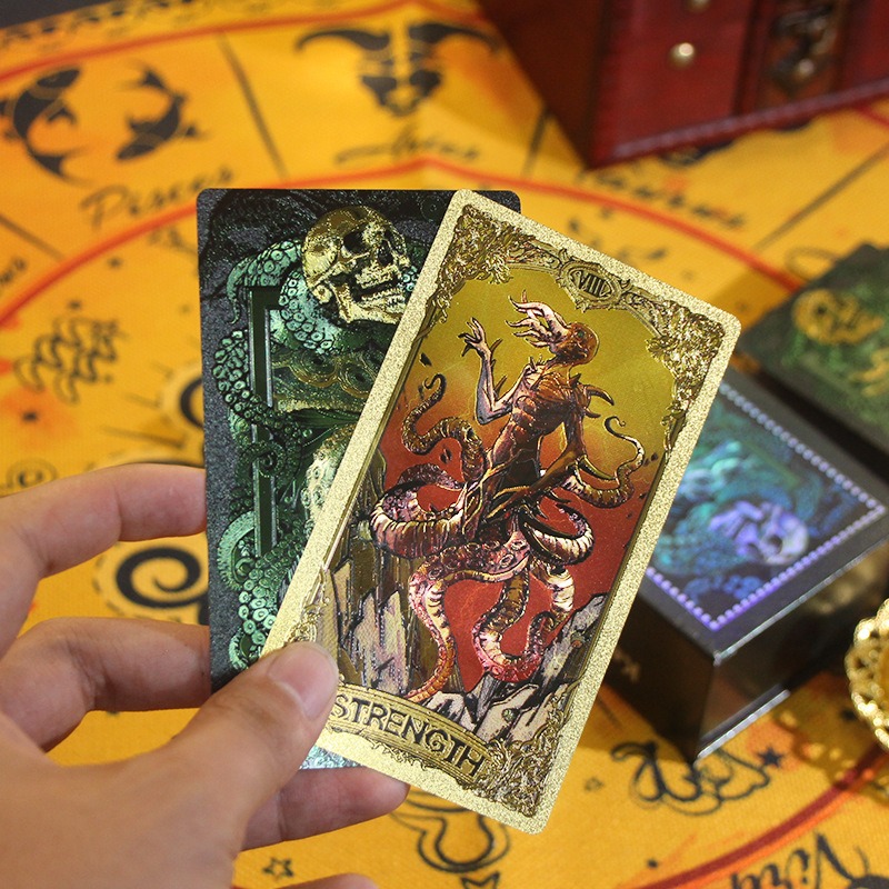 Phiên bản Xanh và Vàng Huyền Bí - Bài Tarot Thần Thoại Kesulu