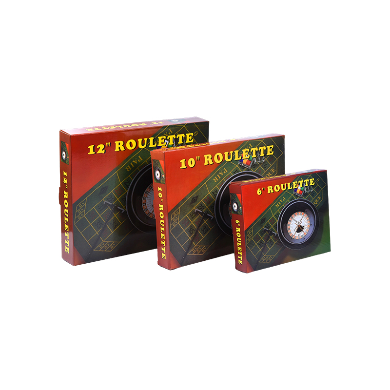 Bộ trò chơi Roulette – Có sẵn các tùy chọn 6”, 10” và 12”