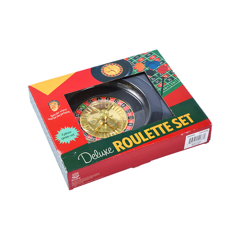 Bộ Roulette Deluxe – Bộ trò chơi 4 mảnh được đóng gói sống động