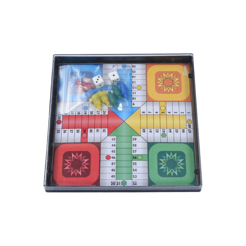 Vỏ acrylic trong suốt Trò chơi Ludo cổ điển