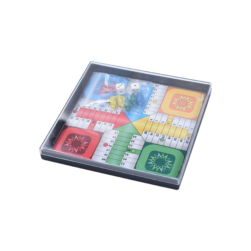 Vỏ acrylic trong suốt Trò chơi Ludo cổ điển