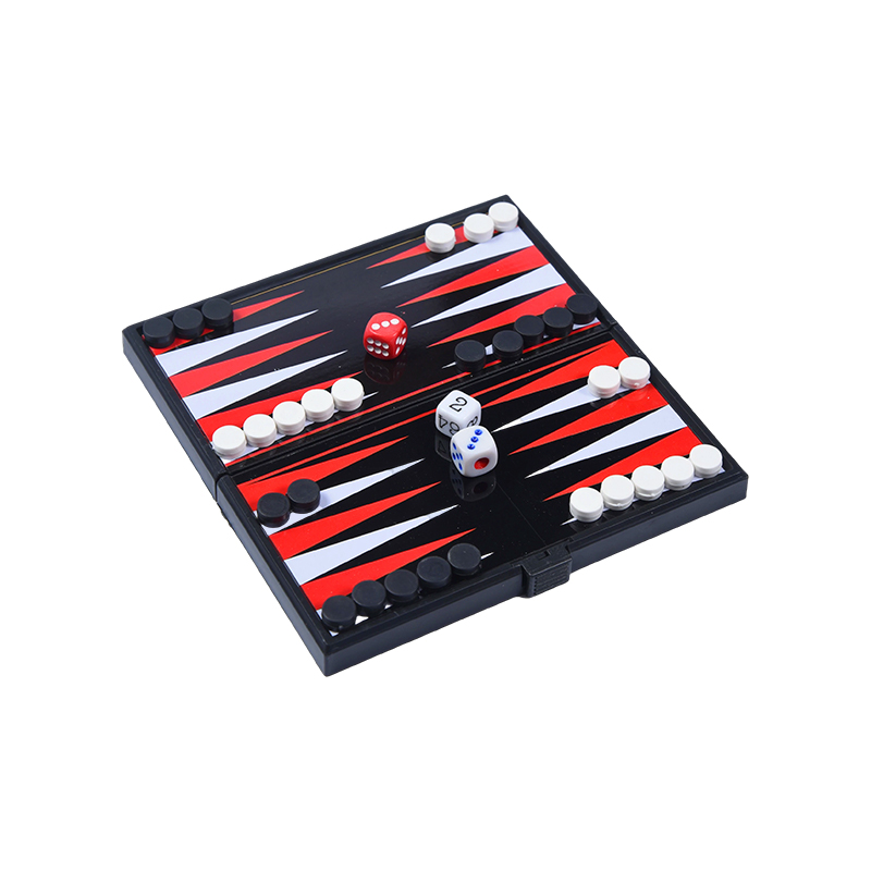 Bộ trò chơi Backgammon hai mặt từ tính di động