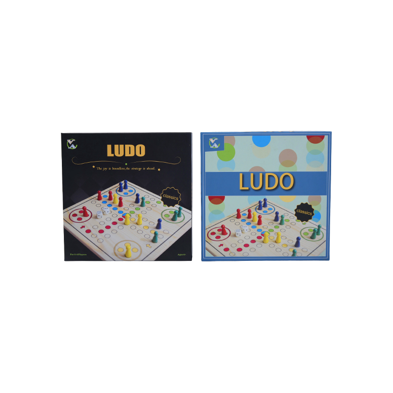 Phiên bản giải trí gia đình Trò chơi bảng gỗ LUDO cổ điển