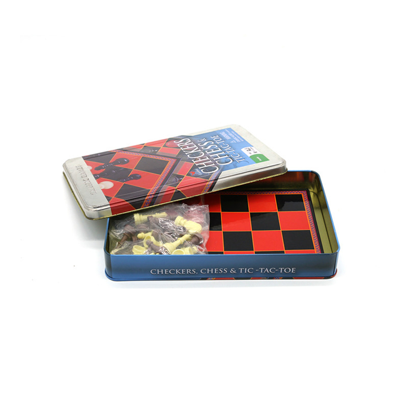 Bộ cờ đam 2 trong 1 cổ điển, cờ vua & Tic-Tac-Toe