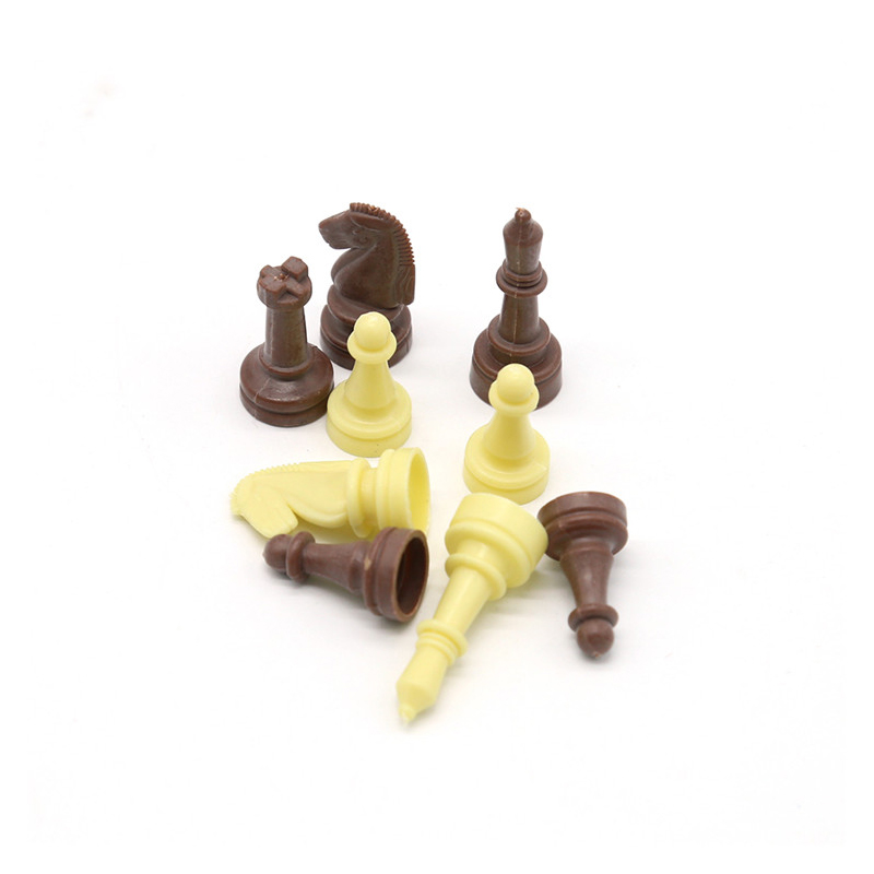 Bộ cờ đam 2 trong 1 cổ điển, cờ vua & Tic-Tac-Toe