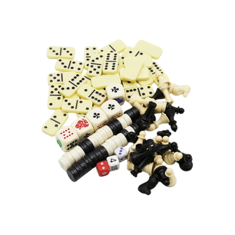 Bộ nhiều trò chơi cổ điển - Combo Cờ vua, Domino, Poker & Cờ đam