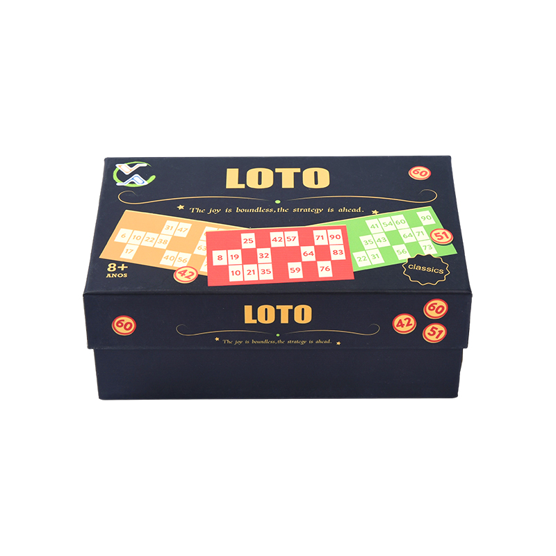 Bộ trò chơi LOTO (kiểu Bingo) – Hoàn chỉnh với Token, Thẻ và Hộp lưu trữ