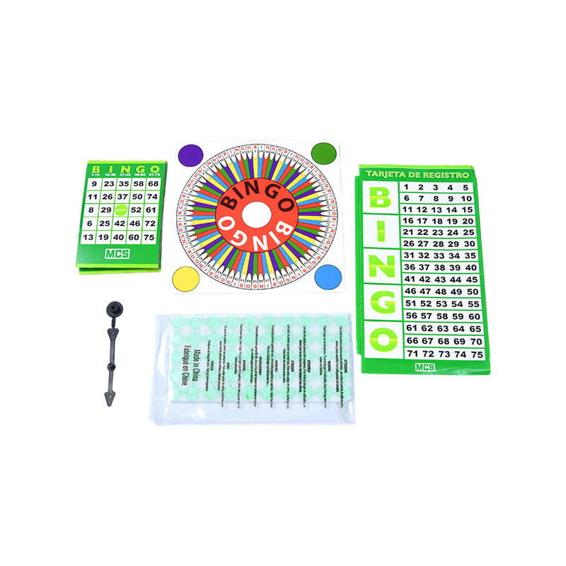 Hoàn thiện với tất cả các thành phần thiết yếu Bộ trò chơi BINGO cổ điển