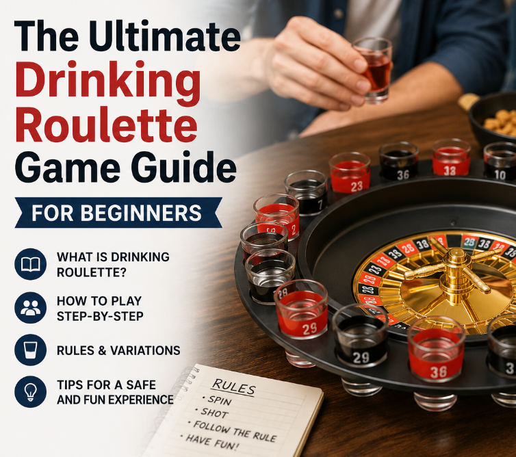 Hướng dẫn trò chơi Roulette uống rượu cơ bản dành cho người mới bắt đầu